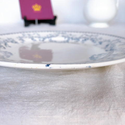 サルグミンヌ U＆C  ”モーツァルト” ディナープレート 平皿 C フランスアンティーク食器 ブロカント 蚤の市