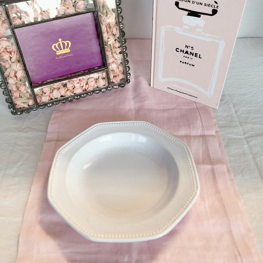 Longchamp ロンシャン のオクトゴナルクルーズプレート A フランスアンティーク食器 フランス蚤の市・ブロカント