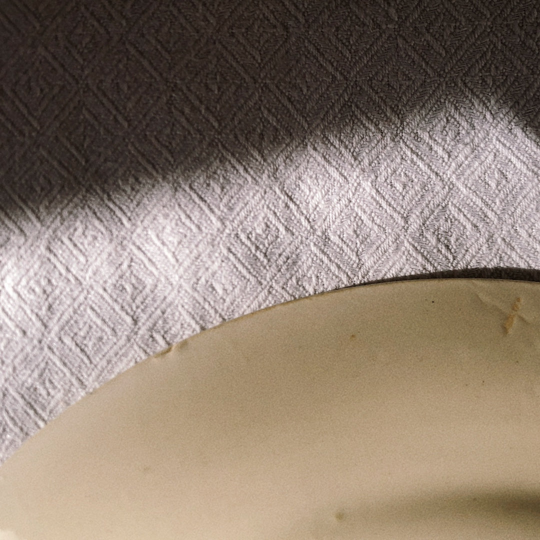 リュネヴィル LUNEVILLE " HOSSEGOR V.F.PARIS"シリーズ 幾何学模様プレート 平皿 E フランスアンティーク食器　蚤の市　ブロカント