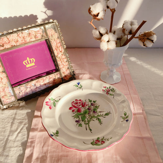 リュネヴィル コンポティエ ケーキスタンド " Réverbère"シリーズ B フランスアンティーク 蚤の市 ブロカント