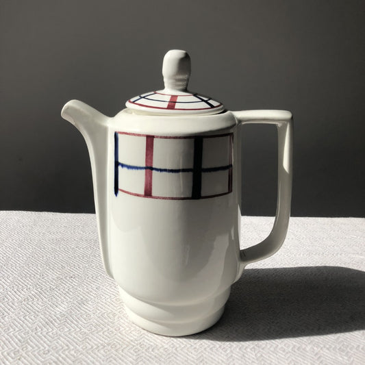 St Amand サンタマン コーヒーポット バスク柄 「ルージュ・マリン」